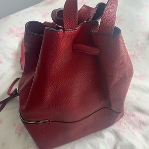 Zara Red backpack